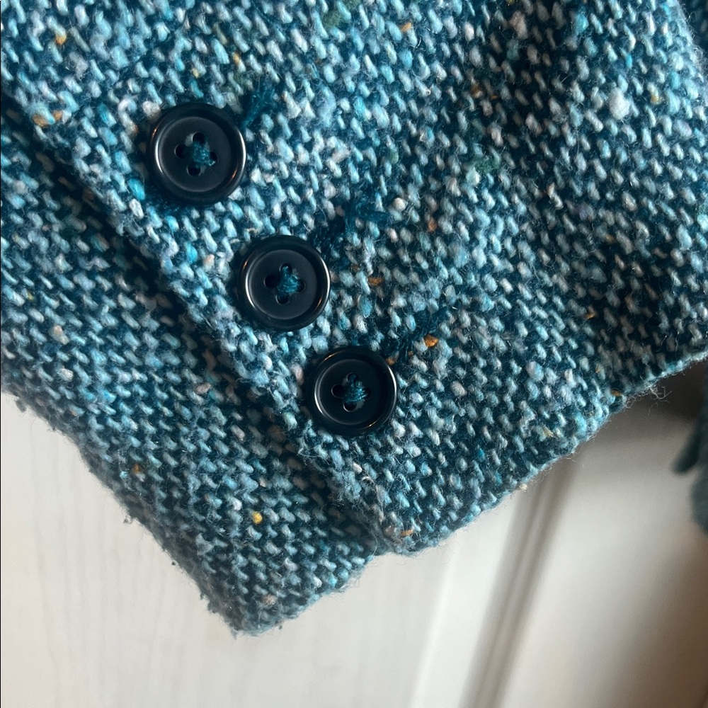 Blue Tweed Blazer - Picture 5 of 6